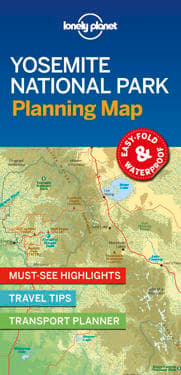 Lonely Planet Yosemite National Park Planning Map