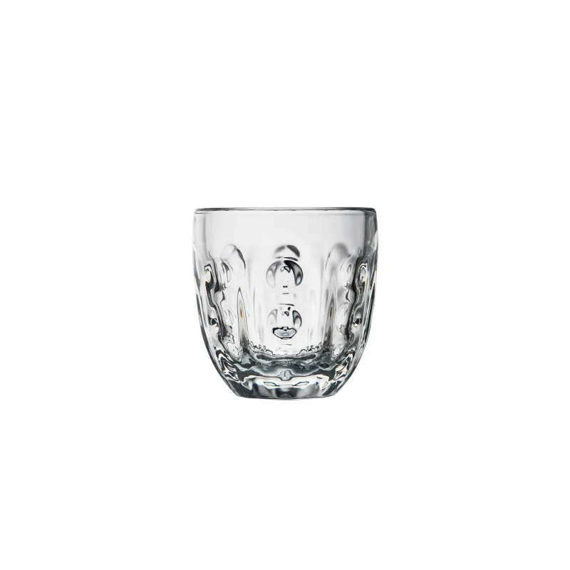 Lot de 6 tasses expresso géométrique, TROQUET La Rochère
