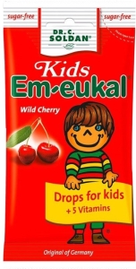 Soldan Em-Eukal Kids Wildkirsche zuckerfrei, 75 g