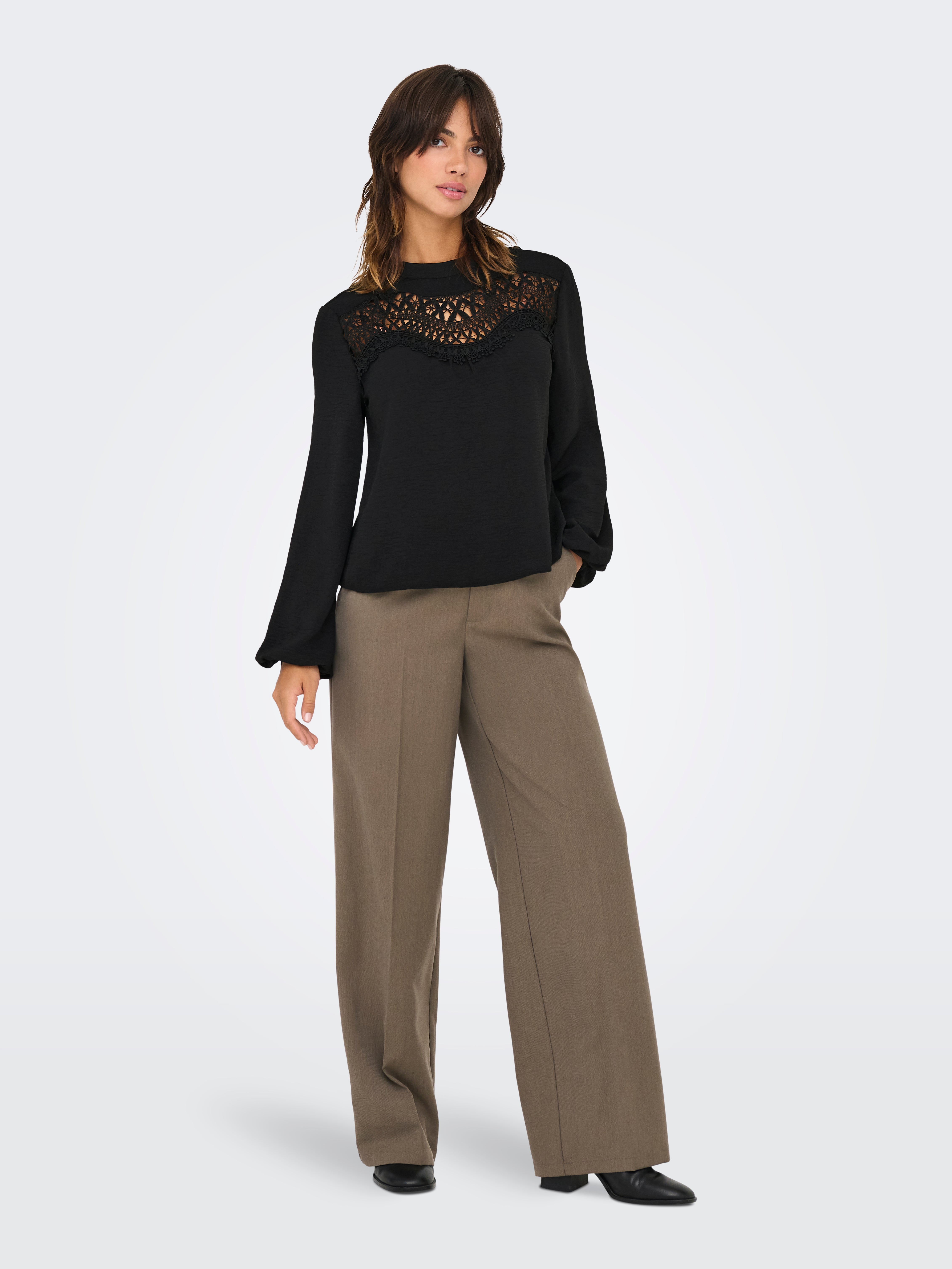 ONLMETTE Hemd Black