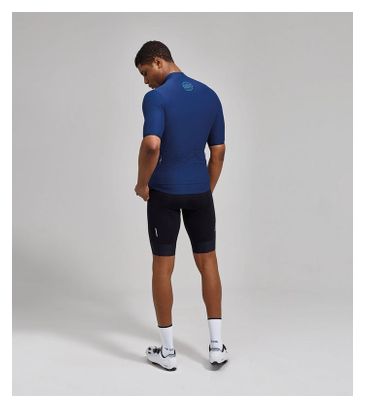 Maillot Manches Courtes Le Col Léger Hors Categorie Bleu Navy
