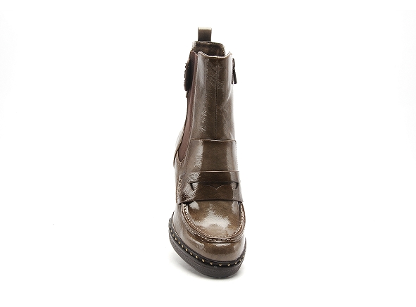 Mustang boots bottine talons femme 1336511 marron