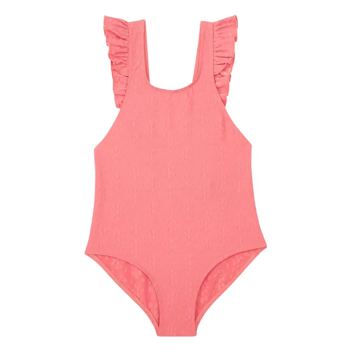 Tartine et Chocolat Maillot de Bain 1 Pièce Brodé | Rose