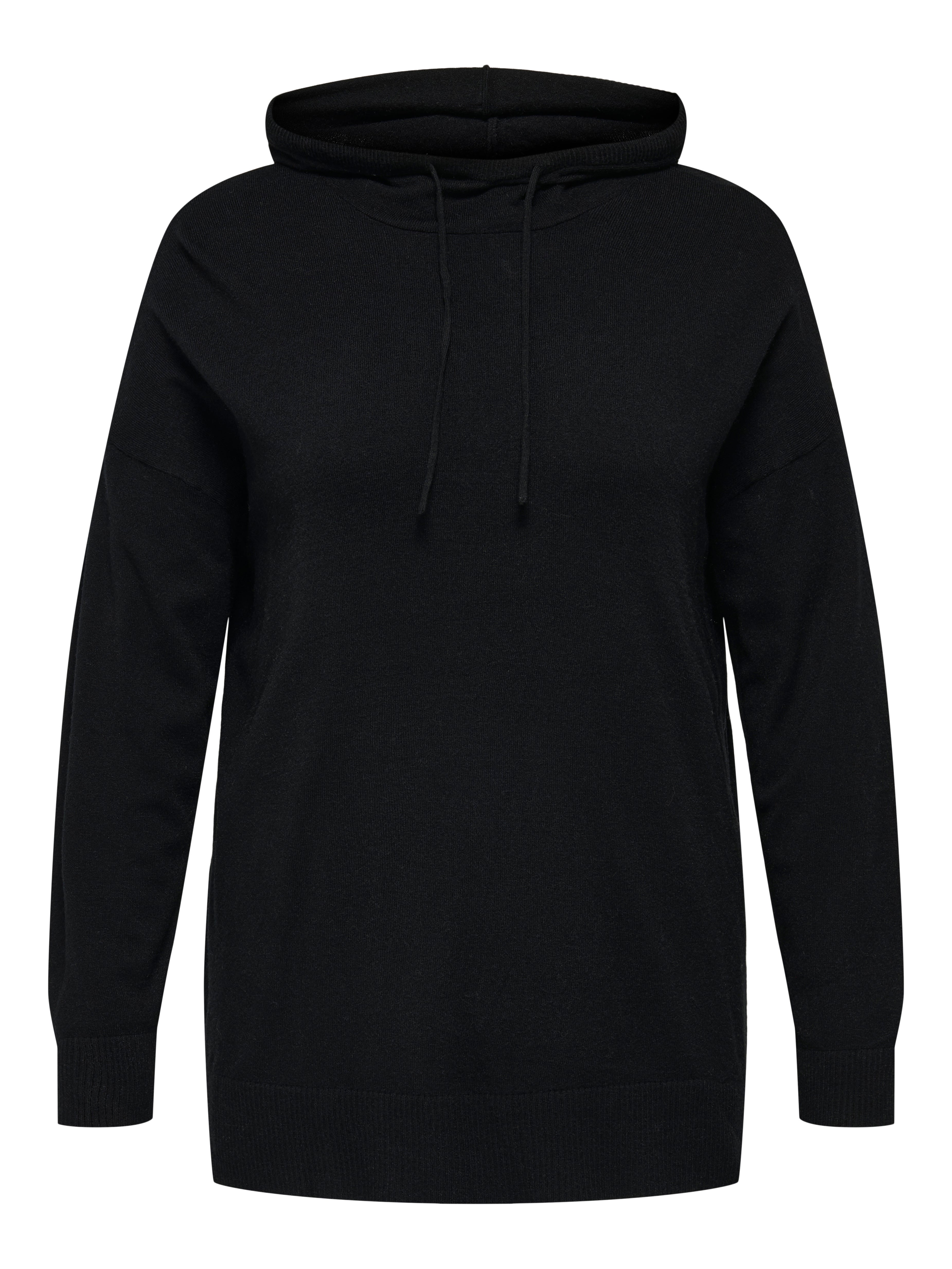 CARIBI Strickpullover Black