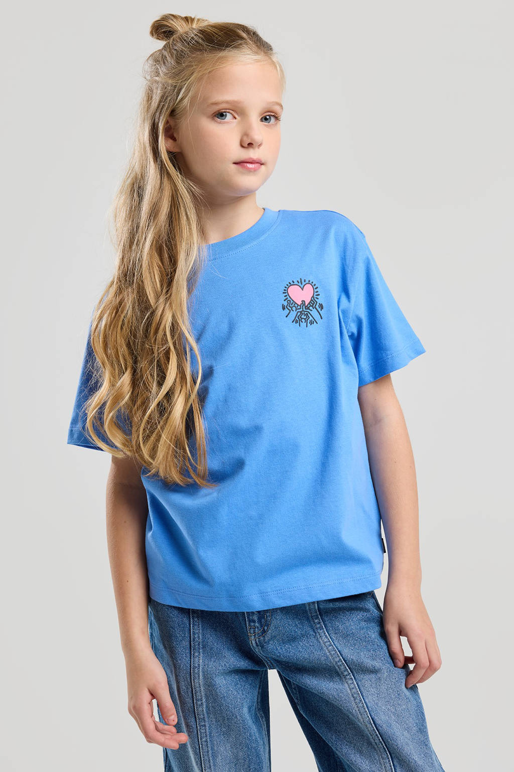 America Today t-shirt blauw