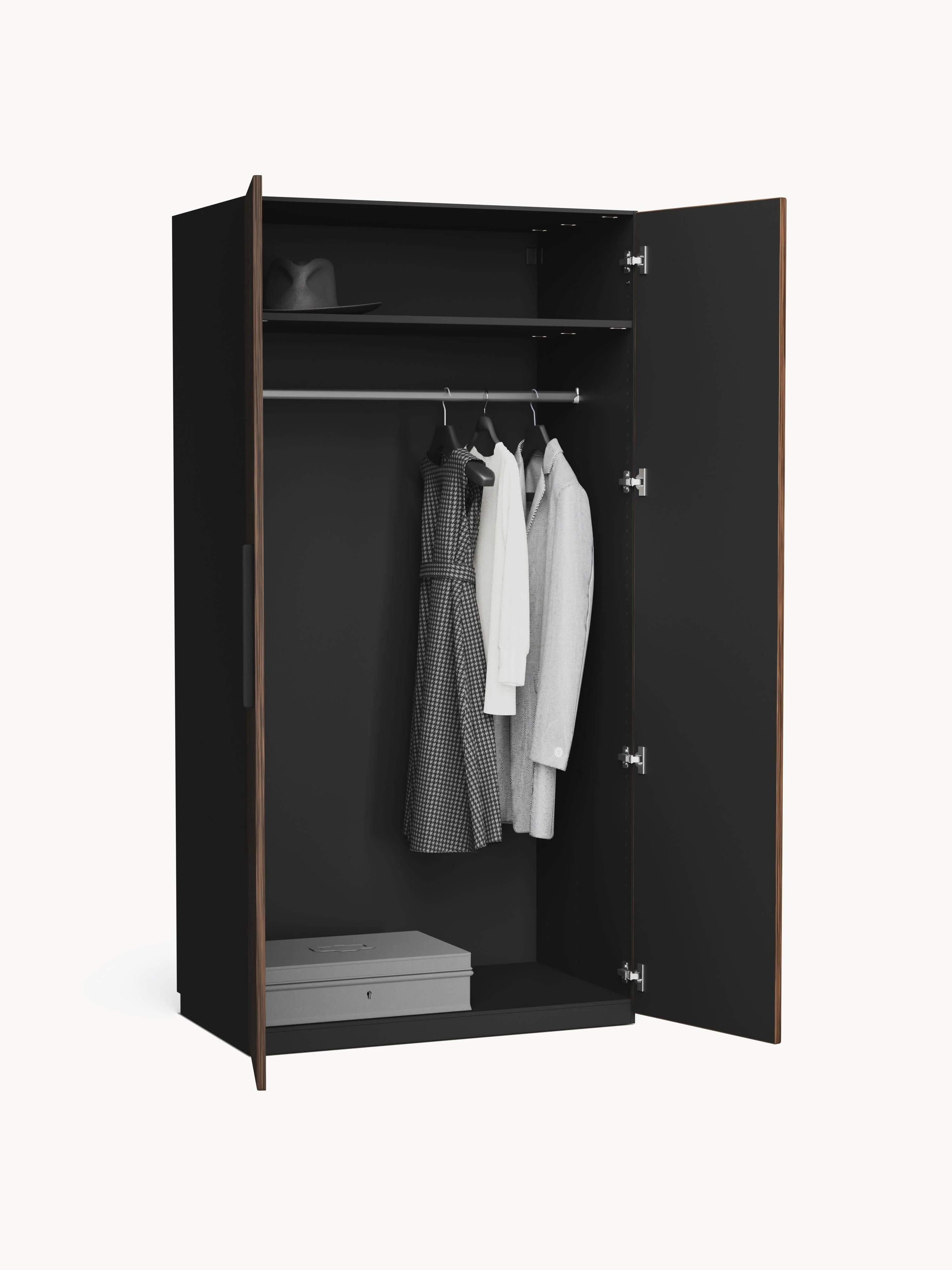 Modulaire draaideurkast Simone, 100 cm breed, in verschillende formaten