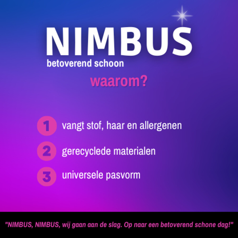 NIMBUS Magic Vloerdoek Starterkit1 set