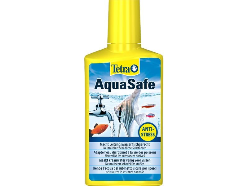 Tetra Wasserpflege AquaSafe, 250 ml Macht Leitungswasser sicher für Fische