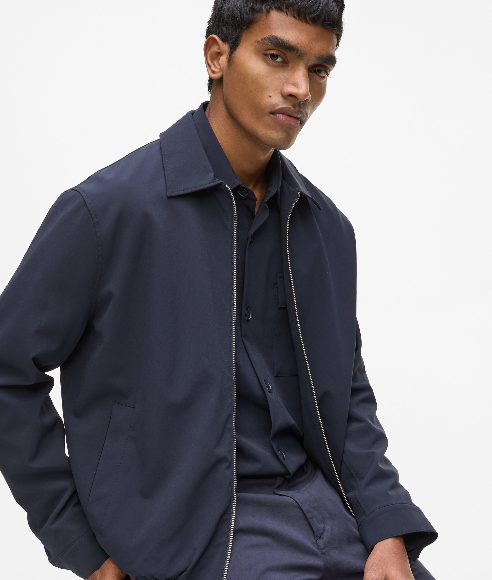 Blousonjas met ritssluiting