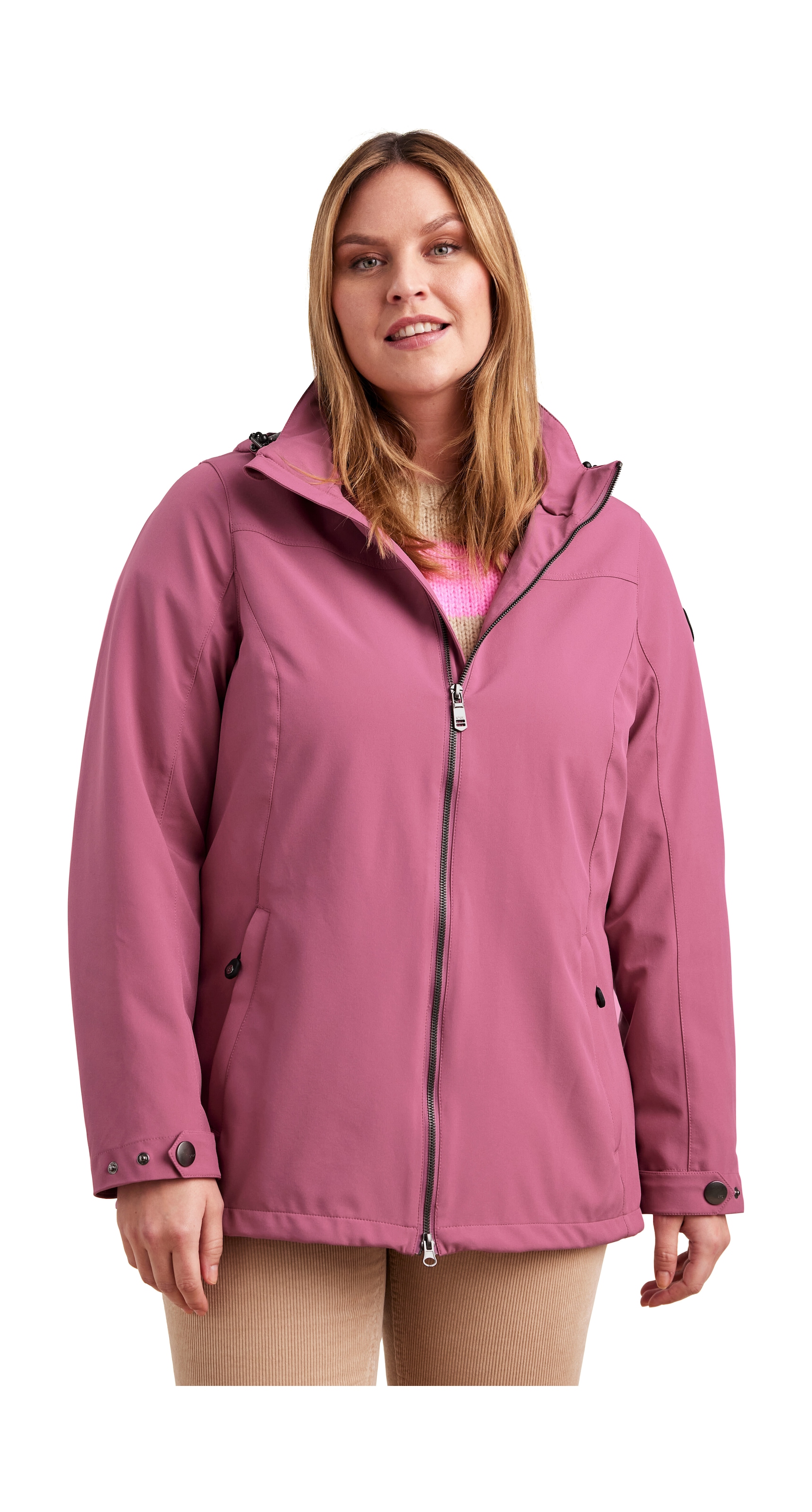 STOY Softshelljacke »STS 1 WMN SFTSHLL JCKT« Damen Softshelljacke: wasserabweisend, winddicht, atmungsaktiv