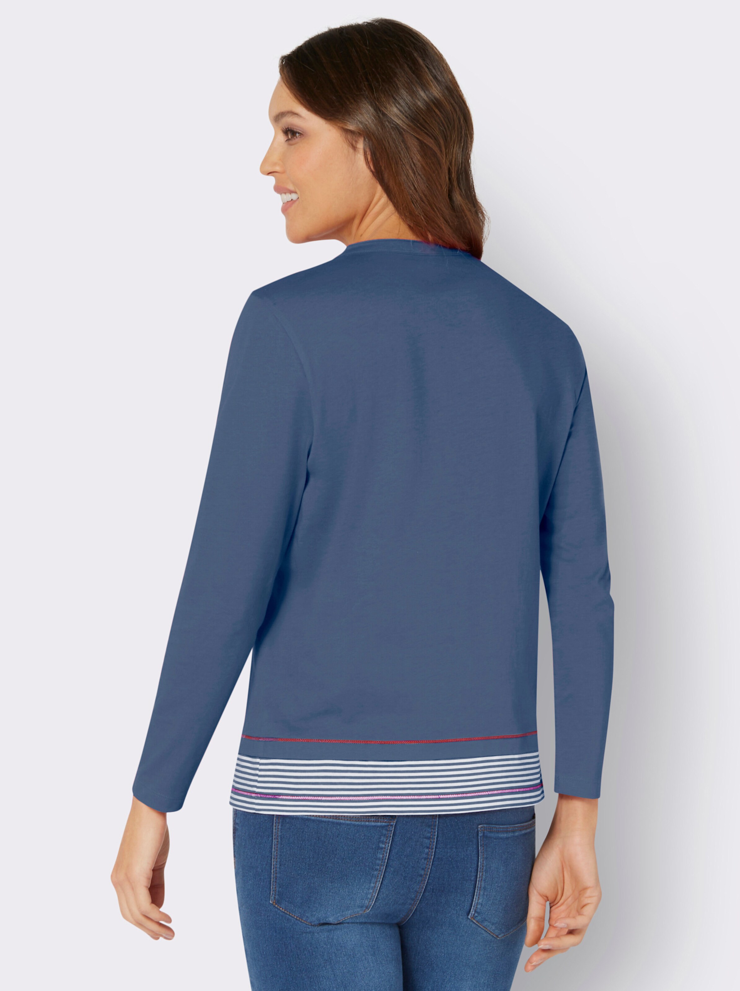 2-in-1-Langarmshirt