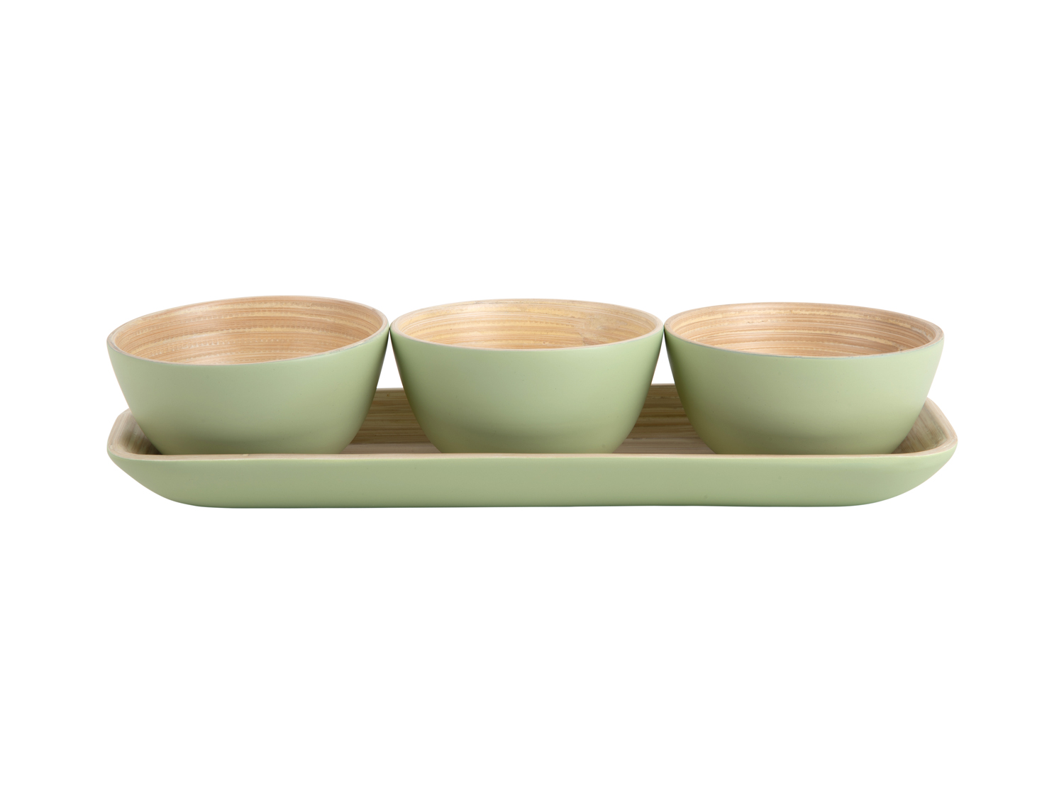 Snack set Puro bamboo soft green