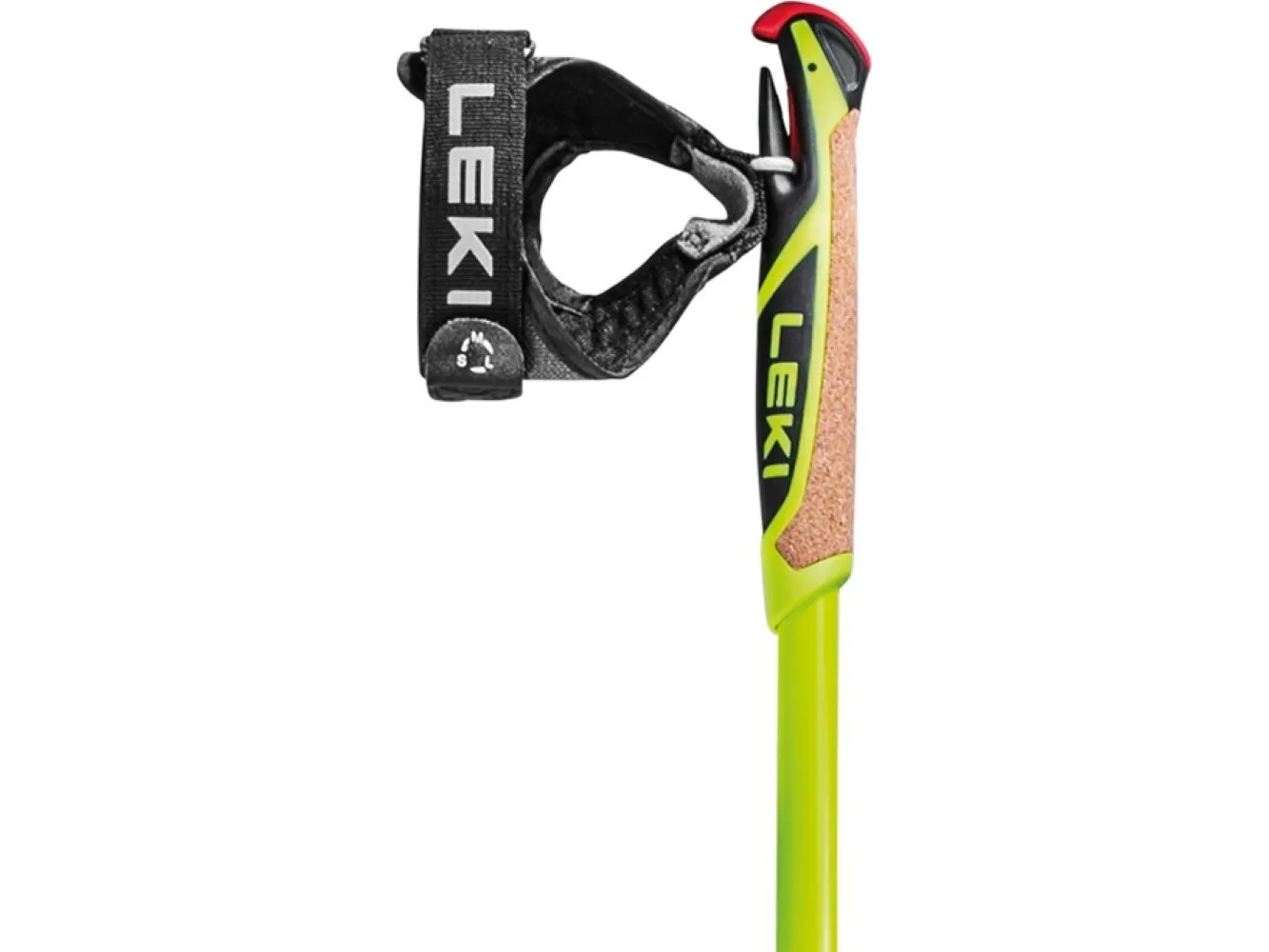 LEKI CC 450, Langrend, 160 cm, Voksen, Unisex, Sort, Hvid, Gul, Kulfiber