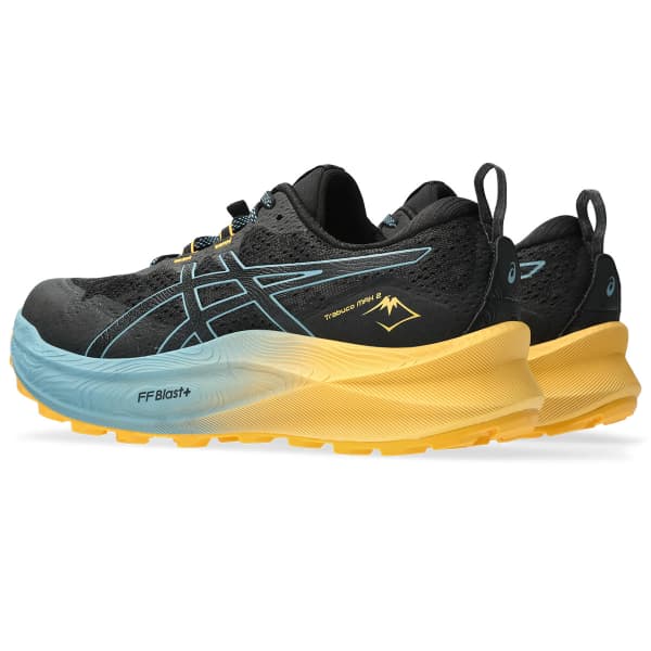 Chaussure trail ASICS TRABUCO MAX 2 BLACK/GRIS BLUE