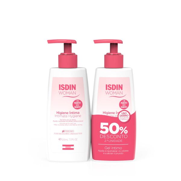 Isdin Woman Higiene Intima Gel 2x200ml