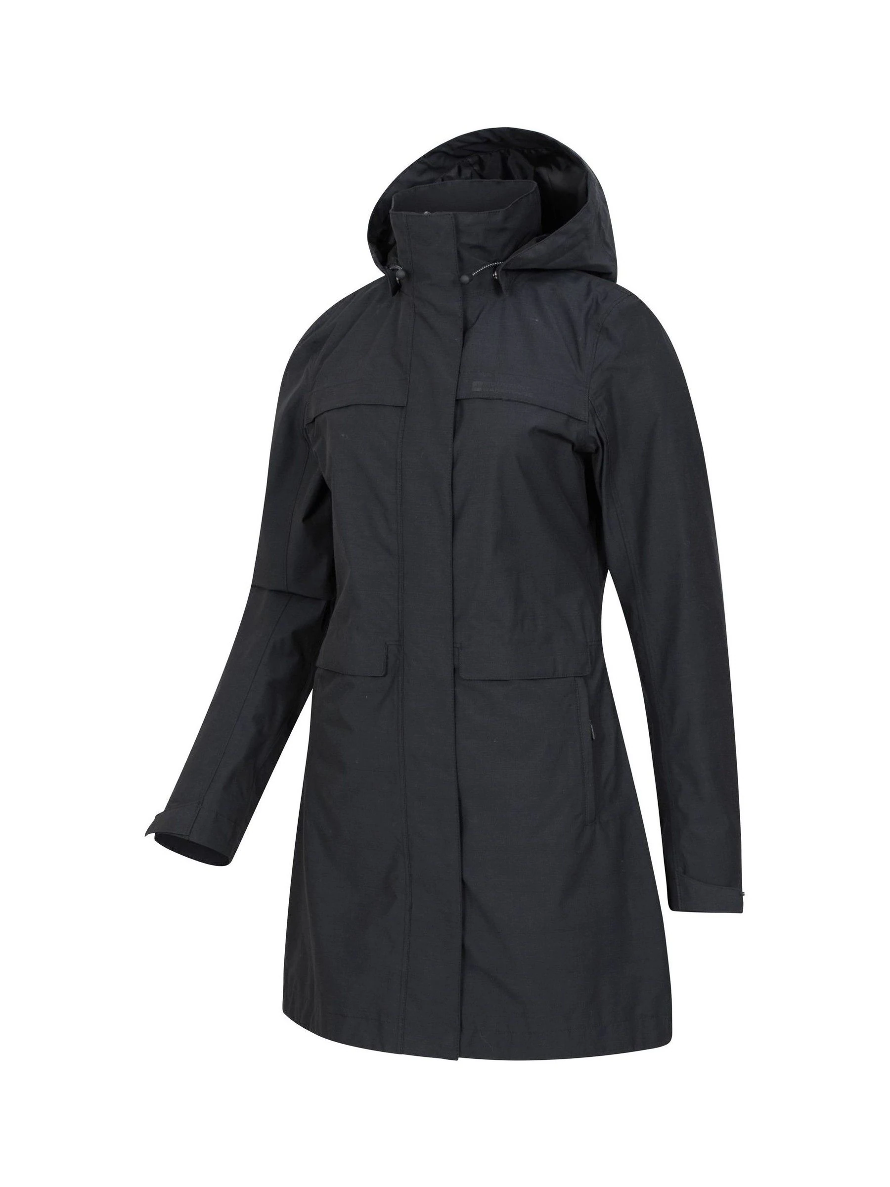 Zwart - Mountain Warehouse - Cloud Burst - Waterdicht damesjack met textuur