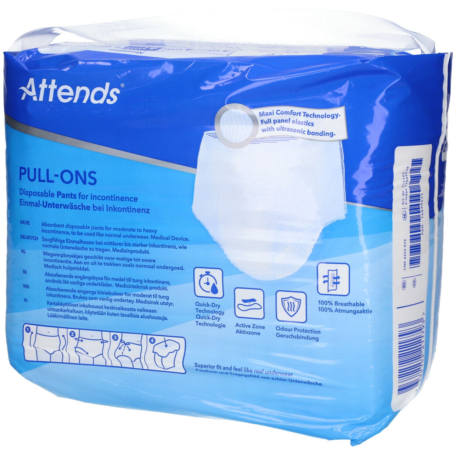 Attends® Pull-Ons 6 M
