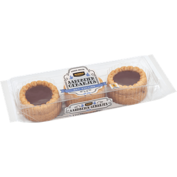 Jumbo Aardbeiengebakjes met Vulling 300 g