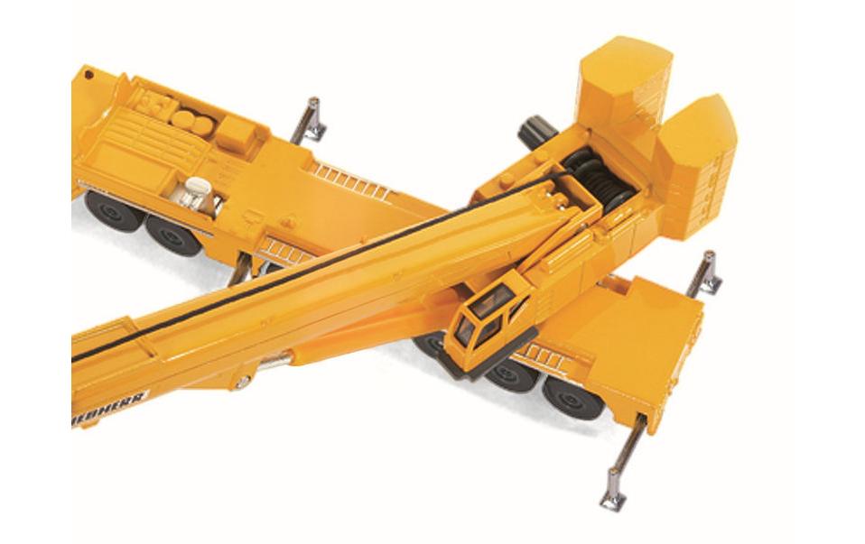 Mobilkran Liebherr 1:87H0 Kran Modell mit beweglichem Aufbau
