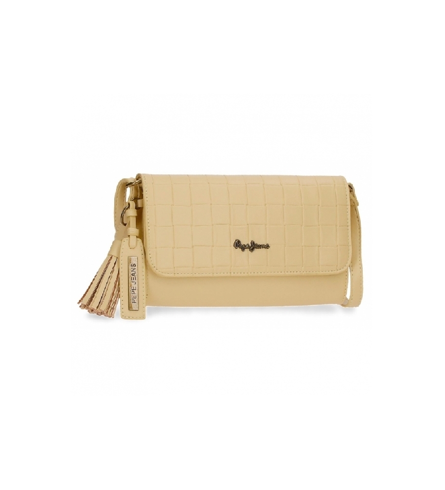 Bolsa de ombro amarela Pepe Jeans Naiara - 23x15x5,5cm -