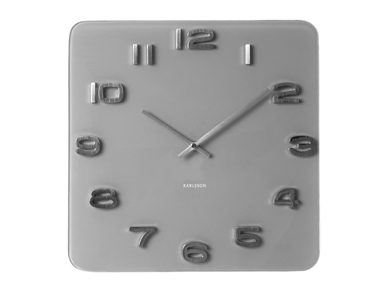 Wall Clock Vintage Squared KA4398 Black