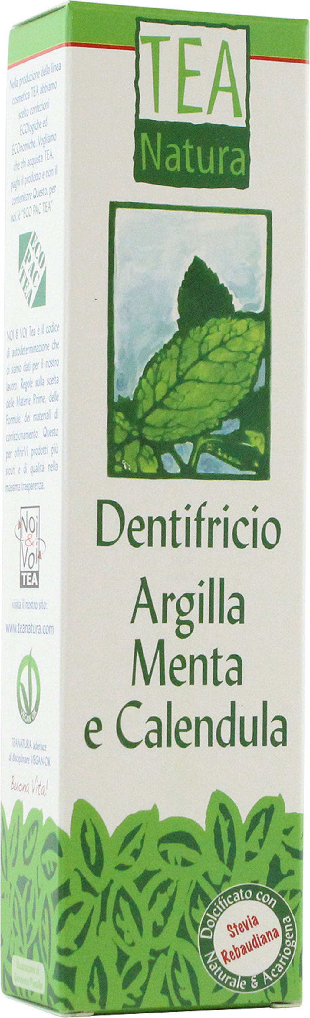 TEA Natura  Zahncreme mit Tonerde & Minze, 75 ml