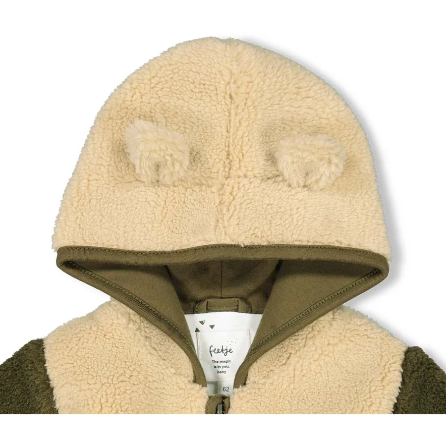 Feetje Teddyjacke Brave Army