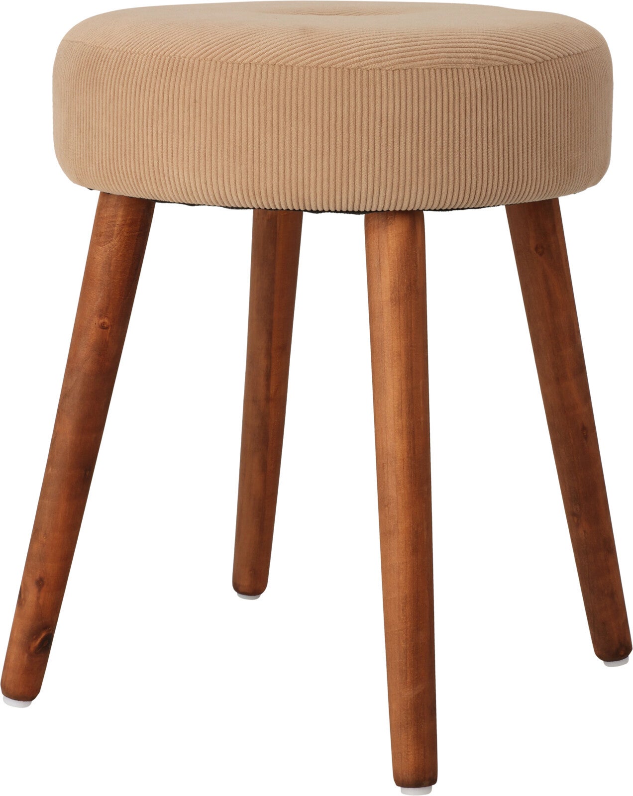 Kruk Tjalling beige D 35 H 45 cm