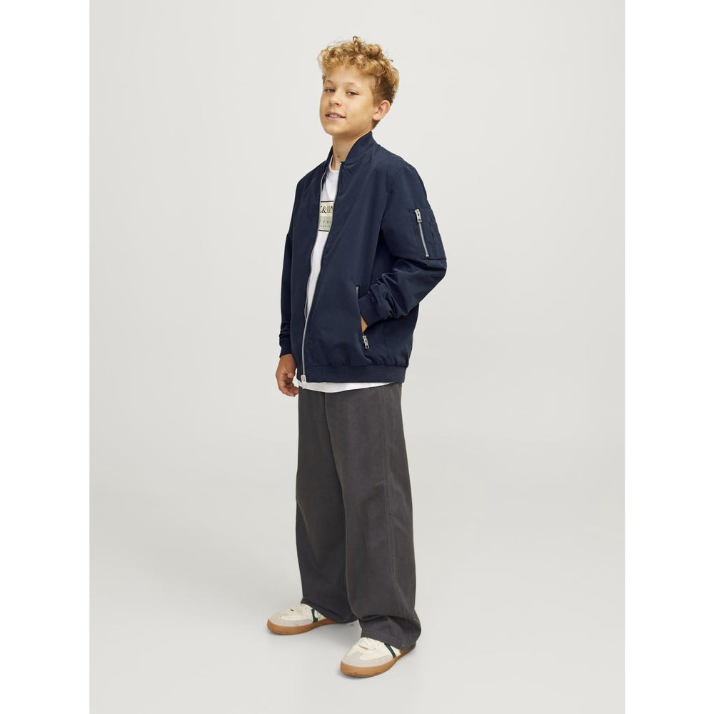 Køb Jack & Jones Junior Navy Blazer Rush Bomber Jakke Noos