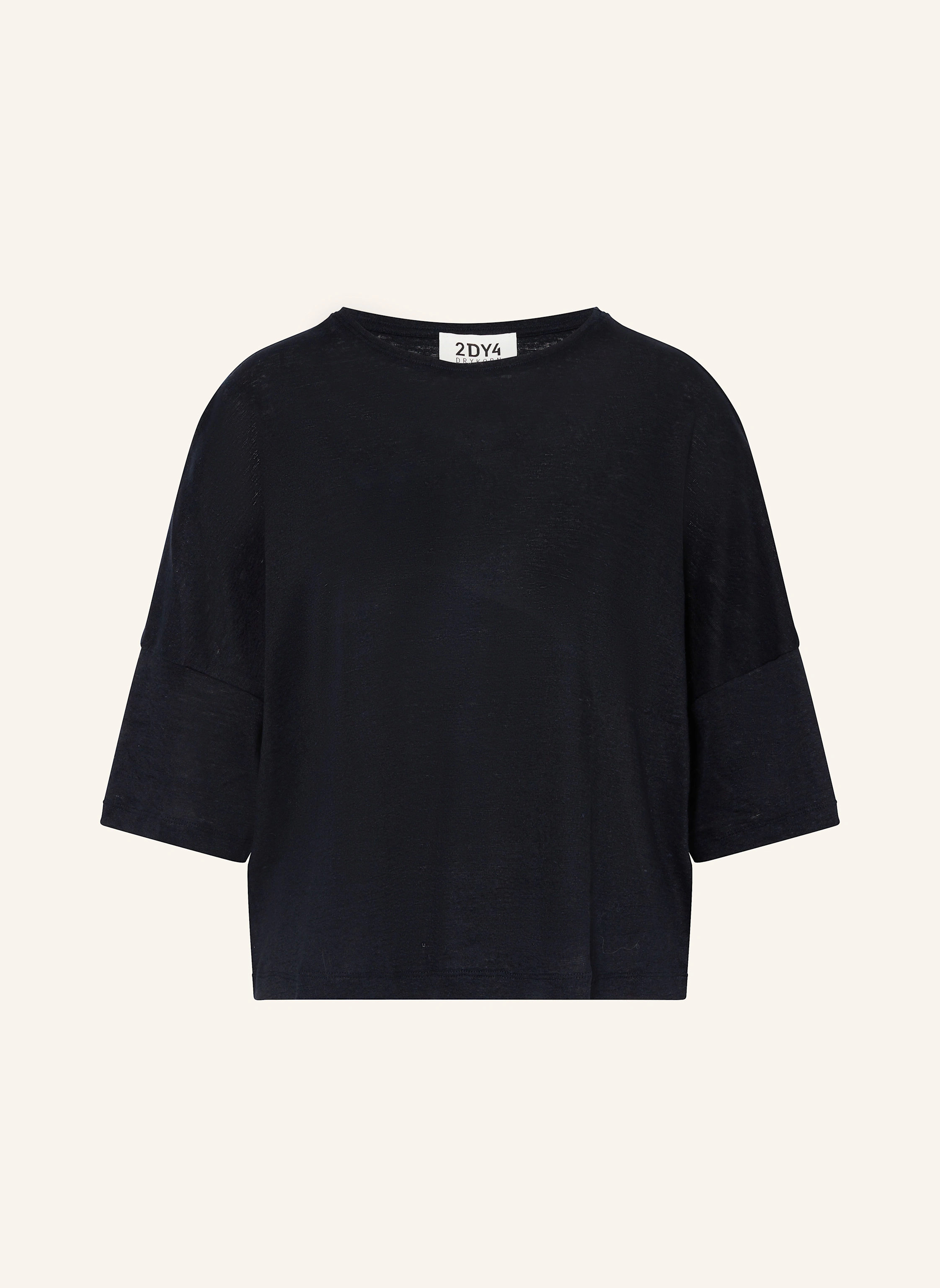 DRYKORN Pullover KUSIA aus Leinen mit 3/4-Arm