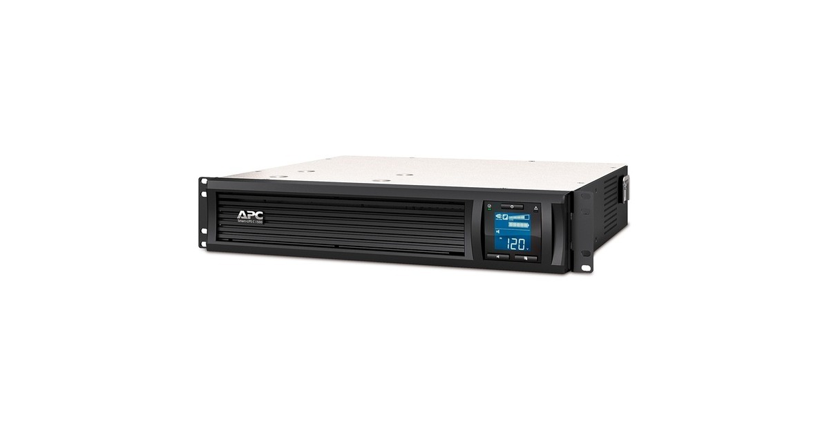 APCSmart-UPS C SMC1500I-2UC LCD Smart connect ups  (Zwart, 1500VA)