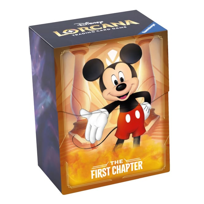 Disney Lorcana Trading Card Game - Das Erste Kapitel - Deck Box Micky Maus
