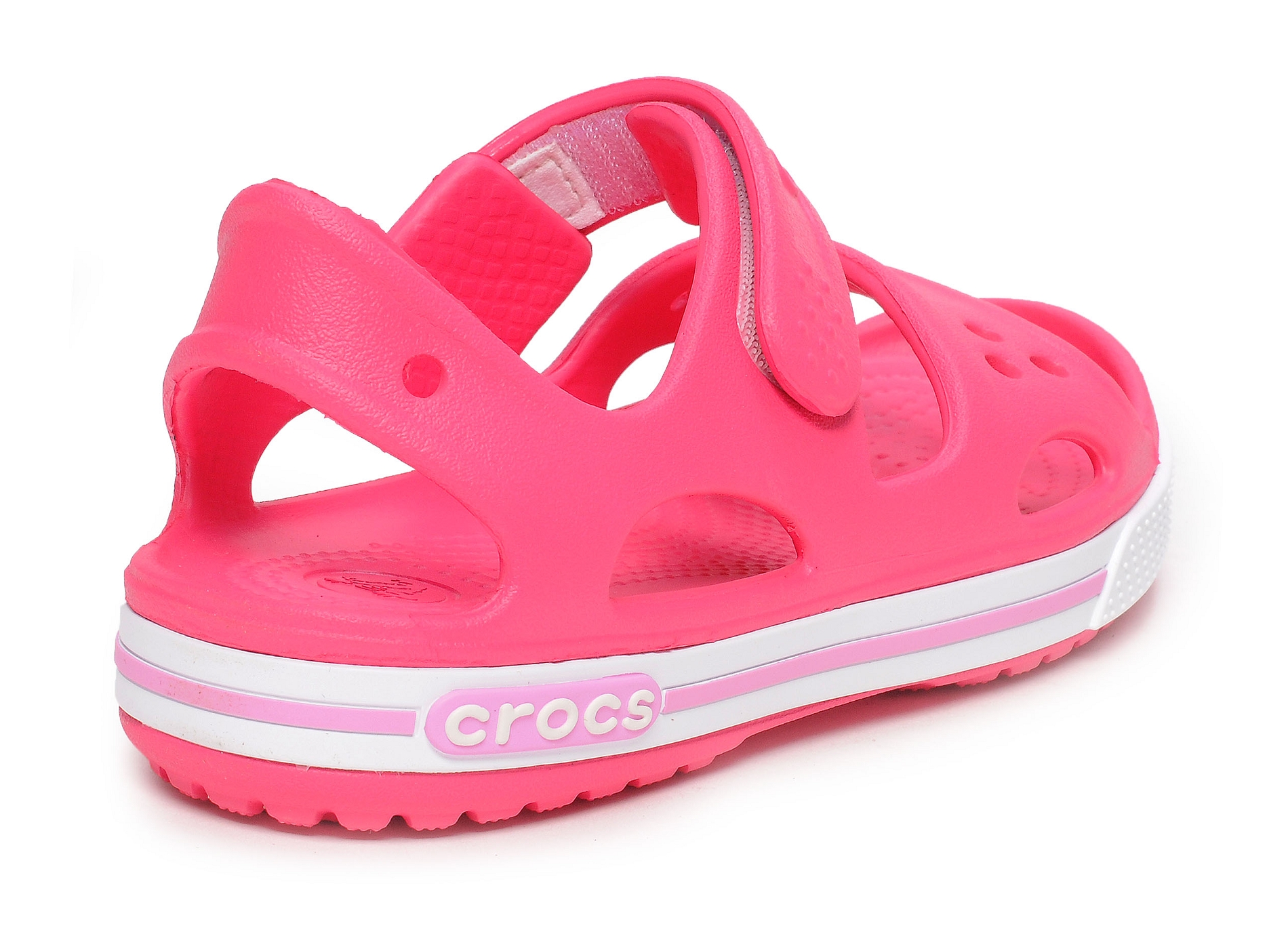 Crocband sandal rose