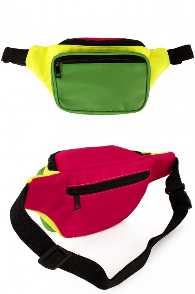 Heuptasje Roze/Geel/Groen