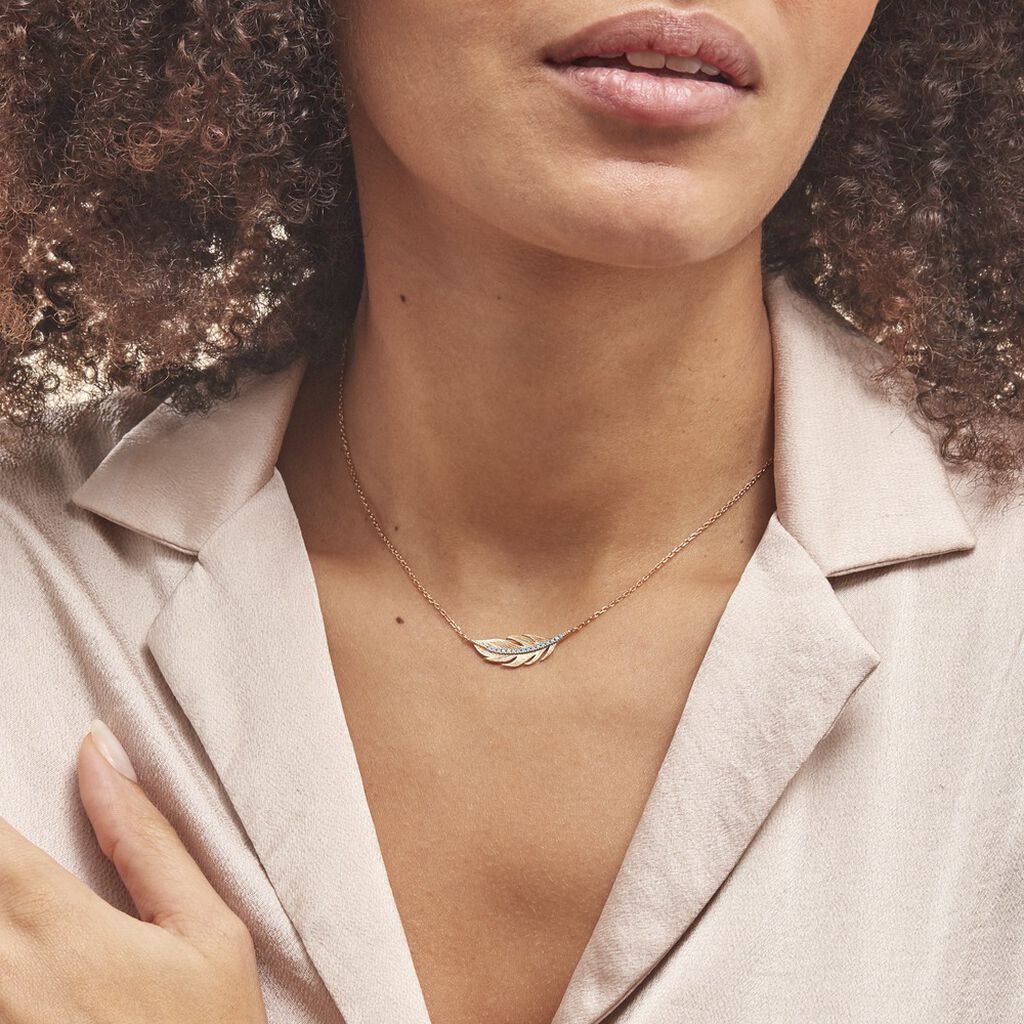 Collier Plaqué Or Raynal Pierres Artificielles