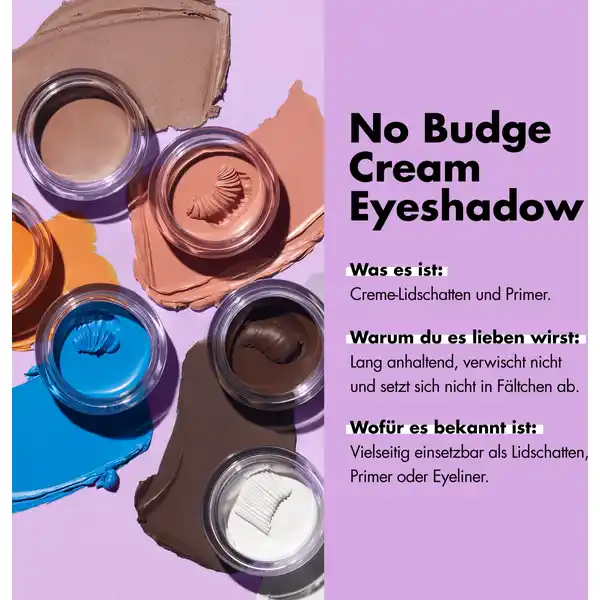 No Budge Cream Eyeshadow Plateau
