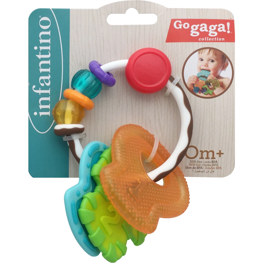 Infantino Slide & Chew Teether Keys