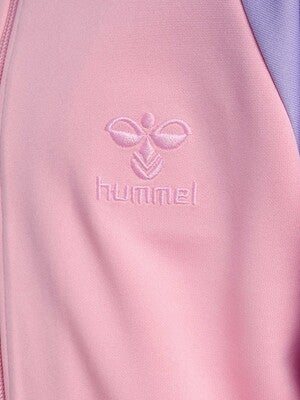 Hummel Daily Zip T-skjorte, Candy Pink