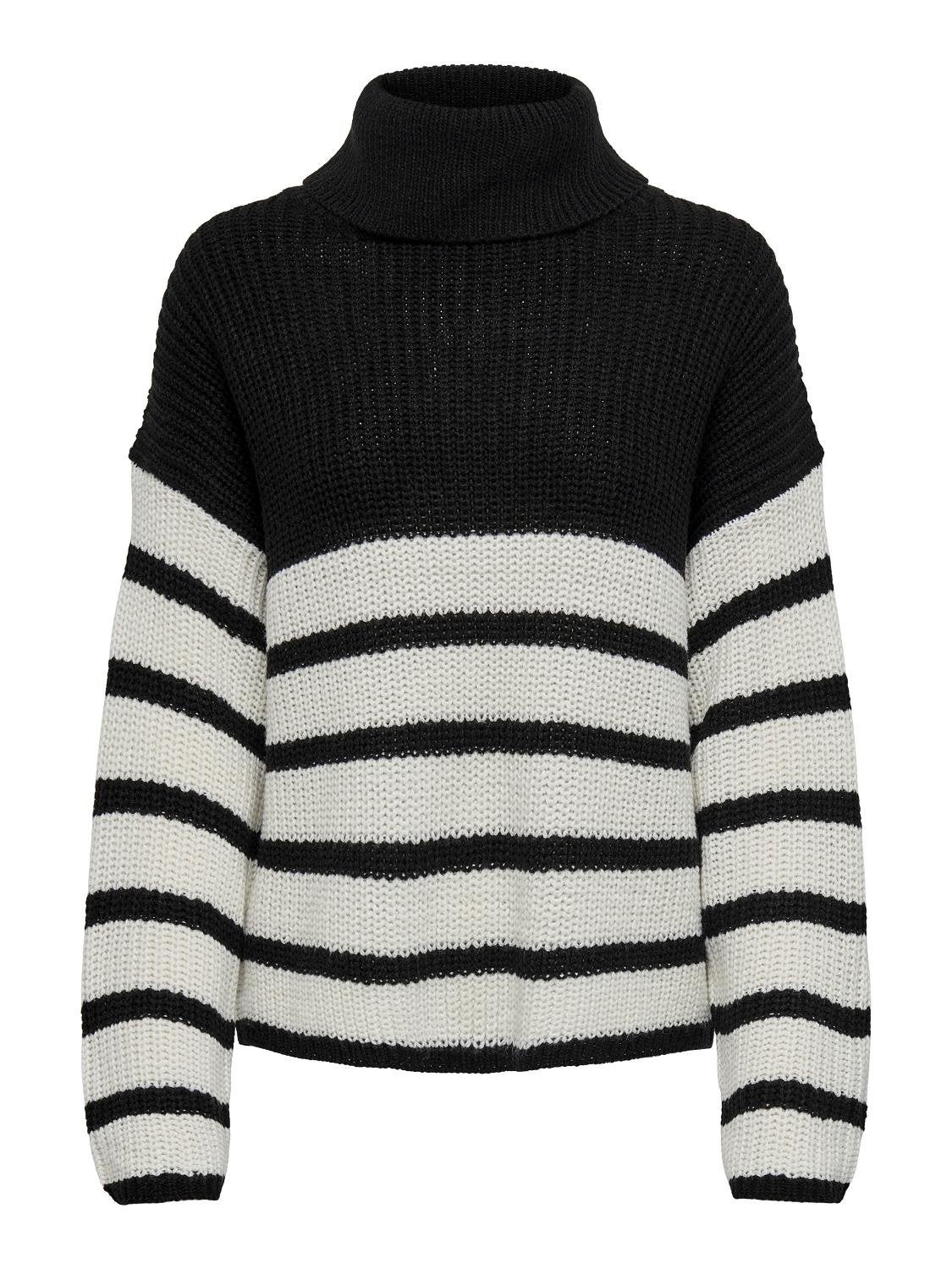 JDYJUSTY Strickpullover Black
