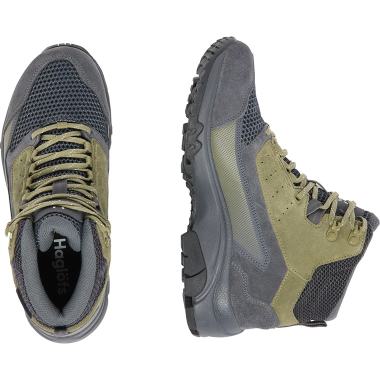 Haglöfs Skuta Proof Mid Women Magnetite/Olive Green