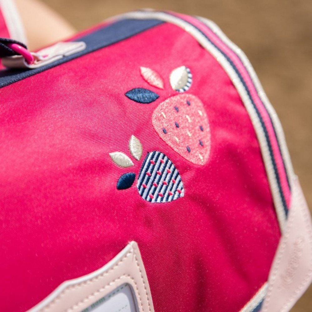 Cartable Célia rose