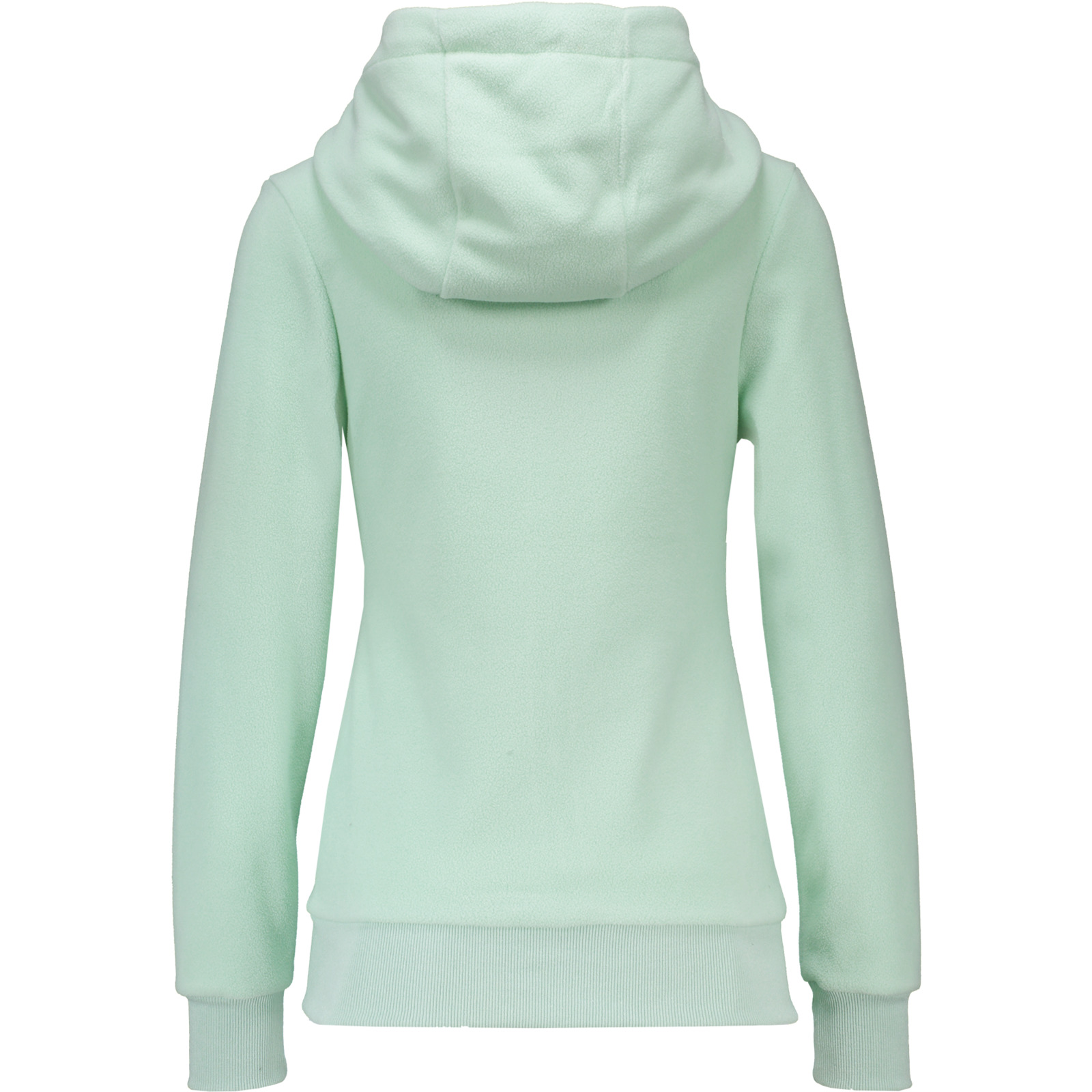 Damen-Polarfleecejacke mit Kapuze M, hellgrün
