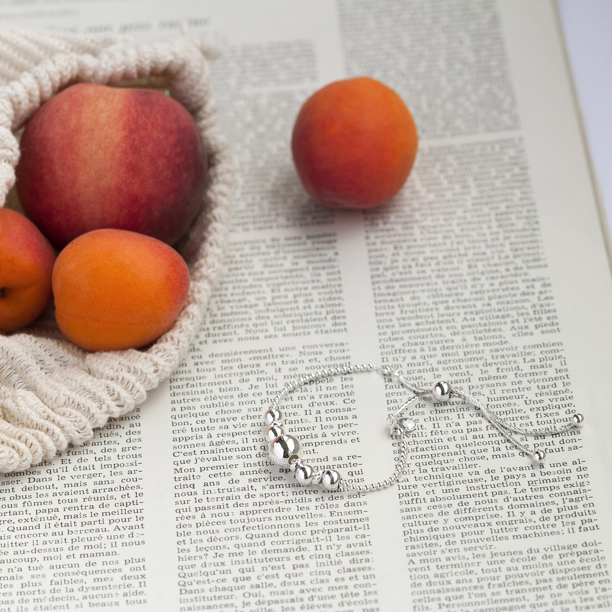 Bracelet argent 925 boules