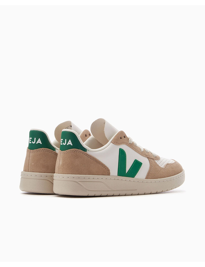 V-10 Chromefree Beige-Green Sneakers