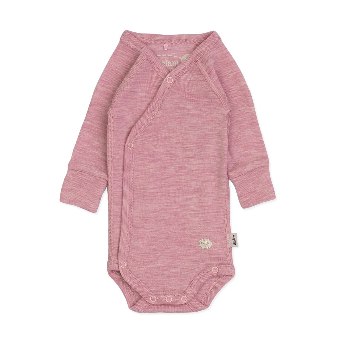 Lillelam Ullbody Mini<br>Omslagsbody i super myk 100% merinoull!