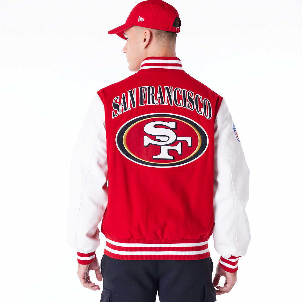 New Era MLB Patch Vrsity Jacket Saf49E