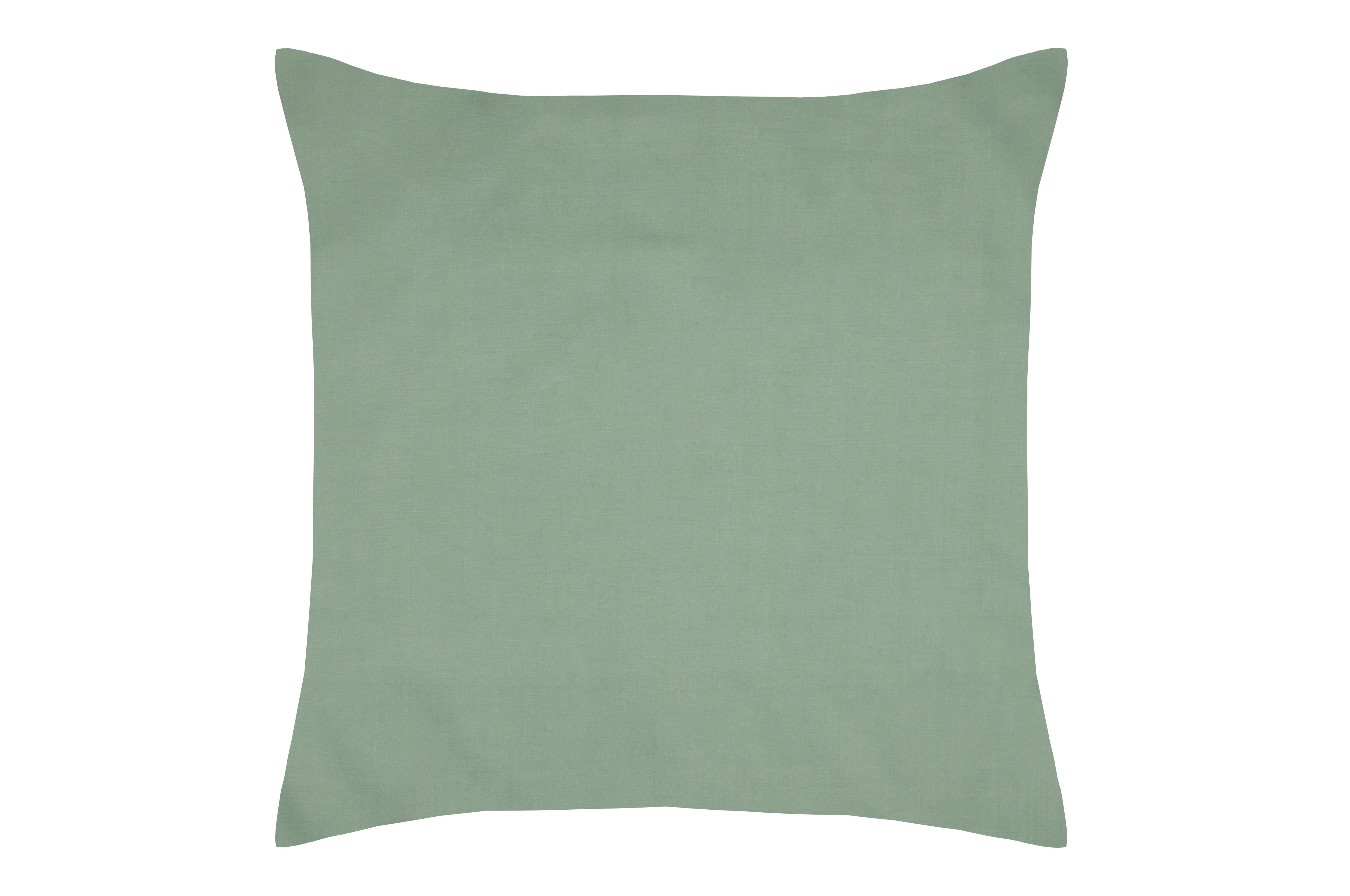 TAIE OREILLER ELYSEE 63X63CM PERCALE VERT