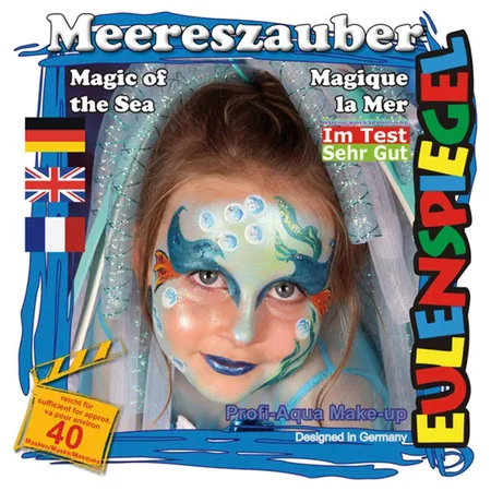 Eulenspiegel Profi-Aqua Make up Meereszauber