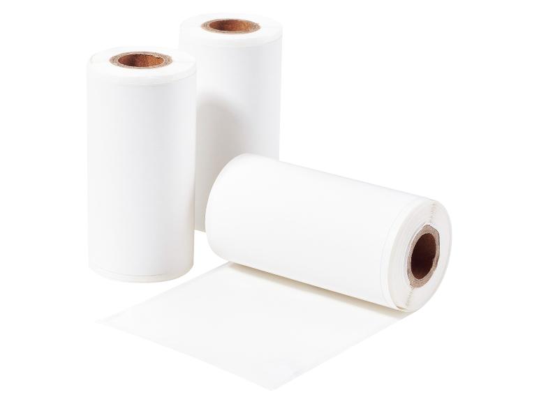Mini printer met 3 rollen printpapier