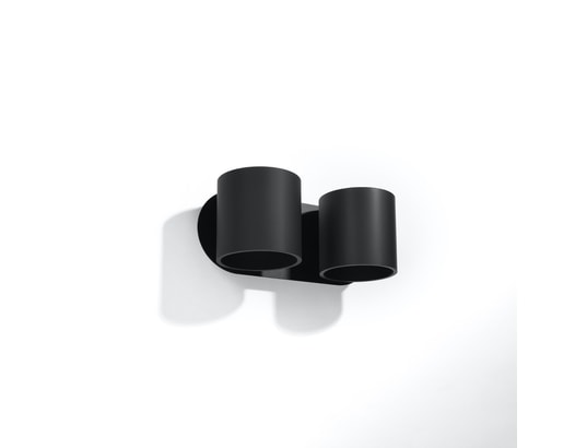 SOLLUX LIGHTING - Applique orbis 2 noir